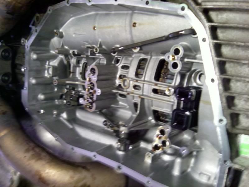 DIY transmission valve body replacement completed VW Vortex